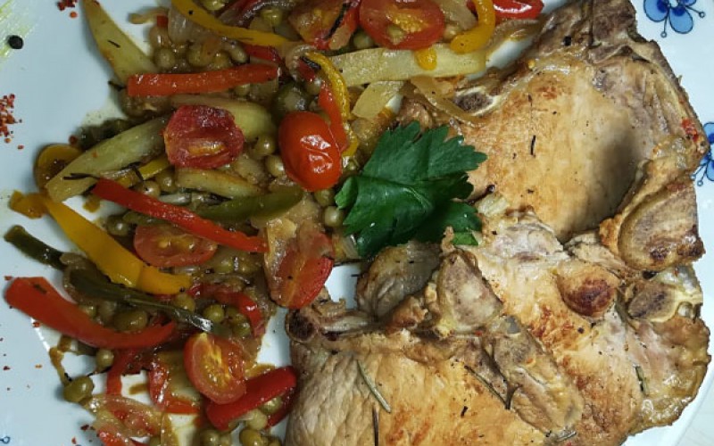 Costeletitas a la riojana